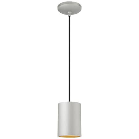 Access Lighting Pilson, LED Pendant, Satin Finish, Steel 29000LEDDLP-SAT-C